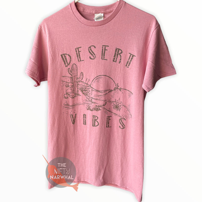 Desert Vibes Screenprinted Tee