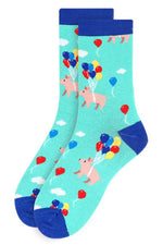 Women's Flying Pig Socks