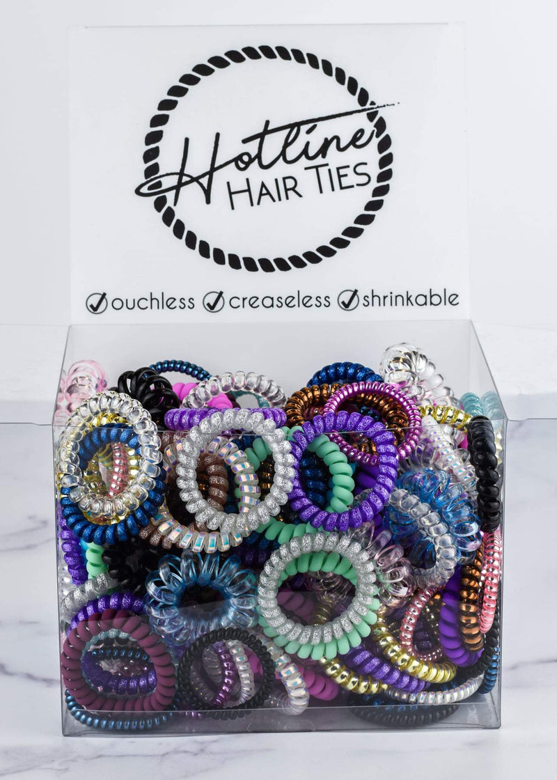 Set of Two Hotline Hair Ties Hair Coils | NiftyTransfers