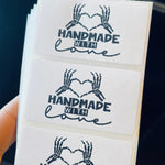 Set of 25 Thermal Printed Stickers (all the same one) | 1.25 inch x 2.25 inch | NiftyTransfers