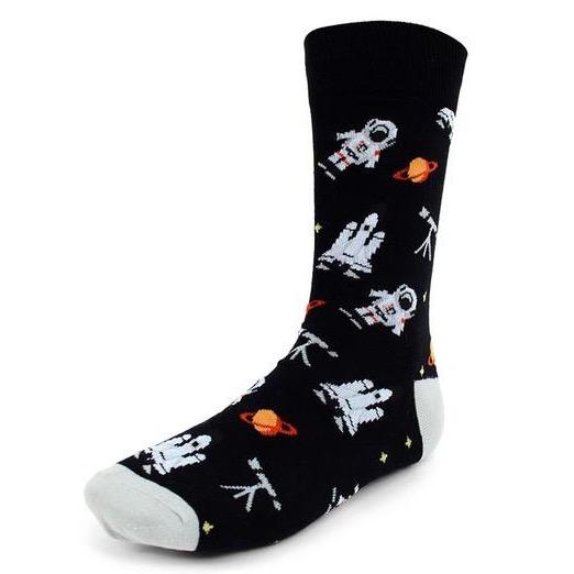 Men's Astronaut Outer Space Socks