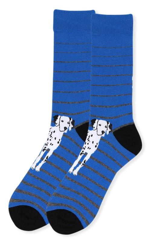 Men's Dalmatian Dog Socks