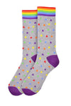 Men's Rainbow Star Socks