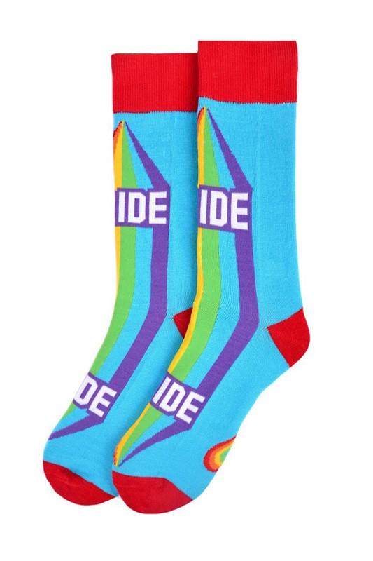 Men's Rainbow Pride Socks