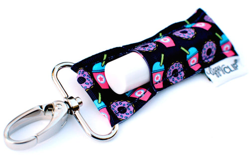 LippyClip: SWEET STUFF • Clip On Lip Balm Holder • Stocking Stuffer • Backpack Accessories • Keychain Clip-On (4747484659786)